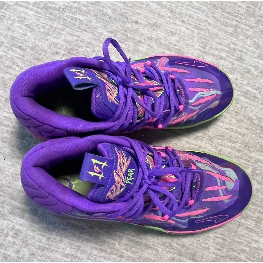 Puma MB.03 Lamelo Ball Toxic Basketball Shoes‎ Sneakers 378916-01 Men's Size 8.5